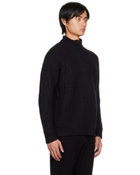 Massimo Alba Black Mica Sweater