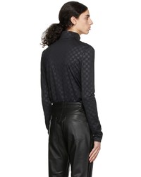 Misbhv Black Nylon Sweater