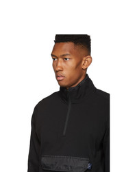 Ps By Paul Smith Black Pull Over Jacket