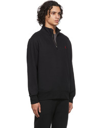 Polo Ralph Lauren Black Quarter Zip Sweater