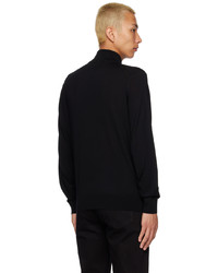 Zegna Black Zip Sweater