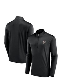 FANATICS Branded Black Atlanta Falcons Underdog Quarter Zip Jacket