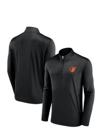 FANATICS Branded Black Baltimore Orioles Underdog Mindset Quarter Zip Jacket