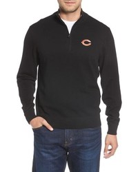 Cutter & Buck Chicago Bears Lakemont Regular Fit Quarter Zip Sweater