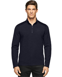 Calvin Klein French Rib Quarter Zip Sweater