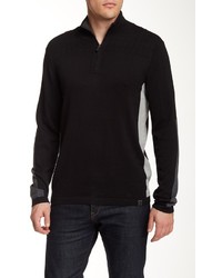 DKNY Jeans Quilted Half Zip Sweater
