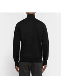 Sandro Knitted Half Zip Sweater