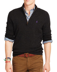 Polo Ralph Lauren Merino Half Zip Sweater