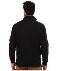 U.S. Polo Assn. Mock Neck 14 Zip Long Sleeve Rib Pullover