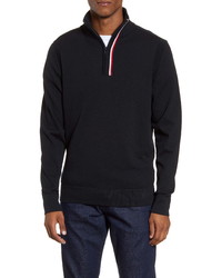 Tommy Hilfiger Stripe Quarter Zip Sweater
