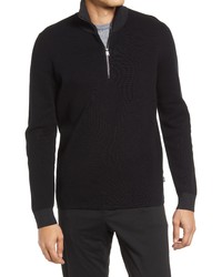BOSS Udon Half Zip Sweater