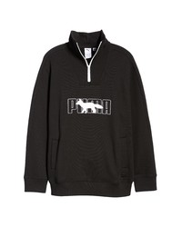 Puma X Maison Kitsune Half Zip Sweatshirt