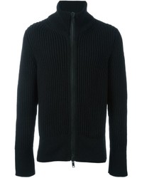 Ann Demeulemeester Grise Ribbed Zipped Cardigan