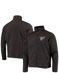 Dunbrooke Black Atlanta Falcons Sonoma Softshell Full Zip Jacket At Nordstrom