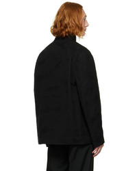 Valentino Black Camouflage Jacket