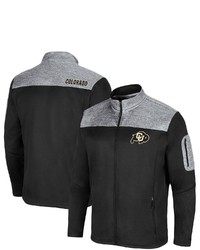 Colosseum Black Colorado Buffaloes Third Wheel Full Zip Jacket At Nordstrom