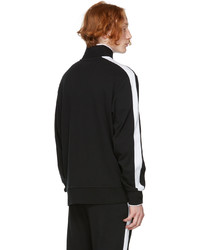 Polo Ralph Lauren Black Cotton Interlock Track Jacket