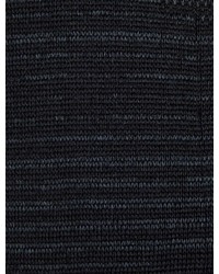 S.N.S. Herning Black Fine Knit Zip Up Cardigan