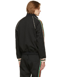 Gucci Black Jacquard Gg Jacket