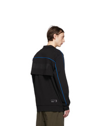 Unravel Black Jersey Motion Track Jacket