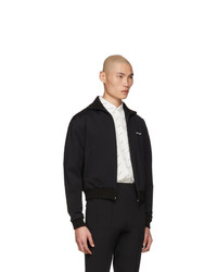Balenciaga Black Jersey Tracksuit Jacket