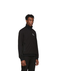 Moncler Black Maglia Zip Up Sweater