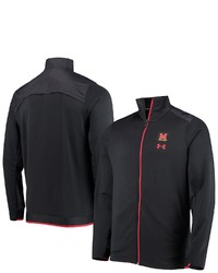 Under Armour Black Maryland Terrapins 2021 Sideline Command Full Zip Jacket At Nordstrom