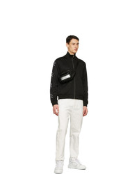 Givenchy Black Refracted Zip Up Track Jacket