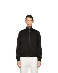 Givenchy Black Refracted Zip Up Track Jacket