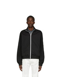 Maison Margiela Black Rodier Zip Up Sweatshirt