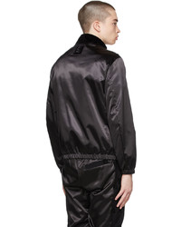 Fendi Black Satin Velvet Jacket