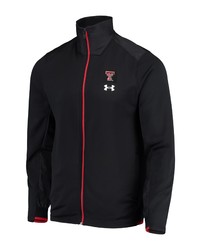 Under Armour Black Texas Tech Red Raiders 2021 Sideline Command Full Zip Jacket
