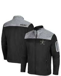 Colosseum Black Vanderbilt Commodores Third Wheel Full Zip Jacket At Nordstrom