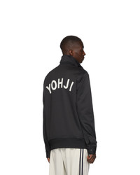 Y-3 Black Yohji Letters Track Jacket, $155 | SSENSE | Lookastic