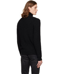 Tom Ford Black Zip Sweater