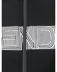 Fendi Branded Zip Cardigan