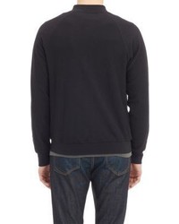 ATM Anthony Thomas Melillo Brushed Zip Front Sweater