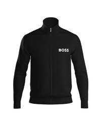 BOSS Ease Track Jacket In Black At Nordstrom