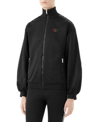 Gucci Elbow Pad Tech Jersey Jacket