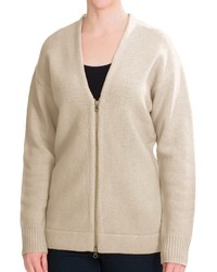 Woolrich Fall Brook Cardigan Sweater Lambswool Full Zip