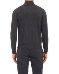 Piattelli Full Zip Sweater Black