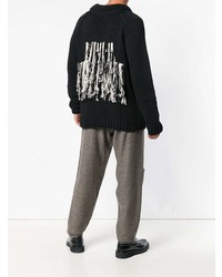 Yohji Yamamoto Hanging Thread Back Cardigan
