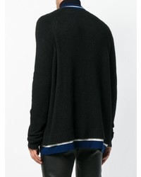 Haider Ackermann Layered Zipped Sweater