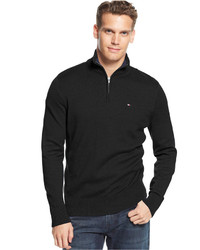 Tommy Hilfiger Zip Sweater, $79 | Macy's | Lookastic