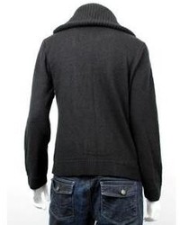 Jones New York Signature New Full Zip Black Sweater M
