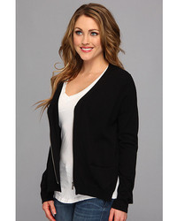 Vince Camuto Two By Slit Back Zip Cardigan