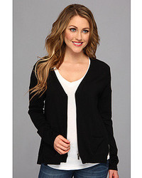 Vince Camuto Two By Slit Back Zip Cardigan