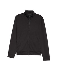 Emporio Armani Zip Front Modal Sweatshirt