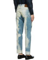 Tom Ford Blue Bleached Denim Jeans