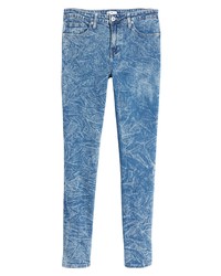 BP. Slim Fit Jeans In Blue Acid Wash At Nordstrom